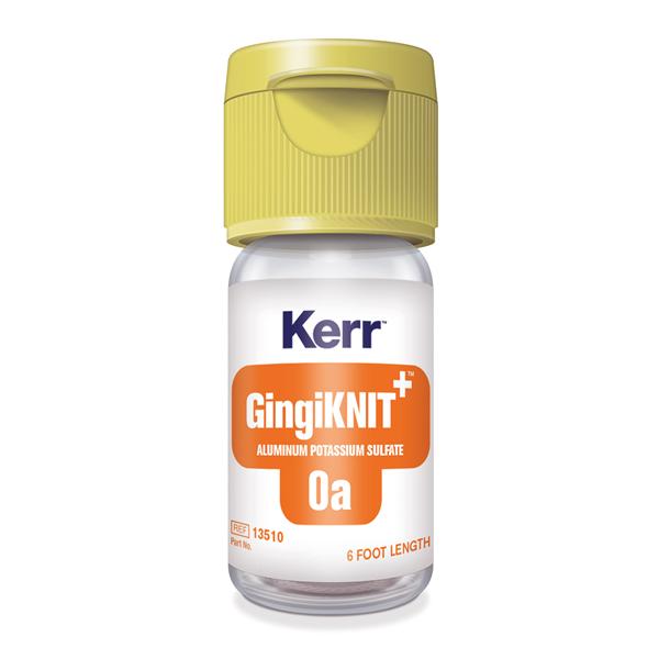 Kerr Dental 13510 GingiKNIT+ Knitted Retraction Cord Aluminum Potassium 0A #0 Small 72 Kerr Dental 13510 GingiKNIT+ Knitted Retraction Cord Aluminum Potassium 0A #0 Small 72